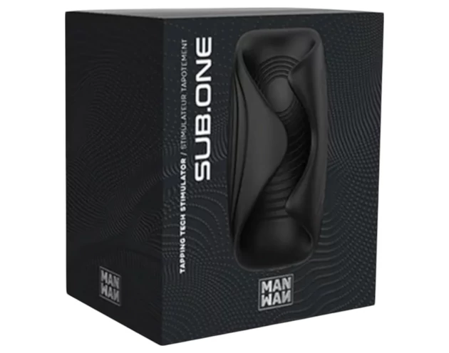 ManWan Sub.One - akkus maszturbátor (fekete)