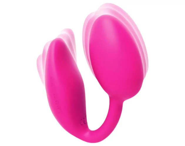 Love to Love Wonderlove - 2in1 csikló vibrátor (pink)