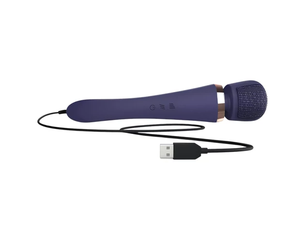 Love to Love Brush Crush - masszírozó wand vibrátor (kék)