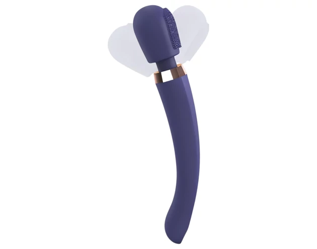 Love to Love Brush Crush - masszírozó wand vibrátor (kék)