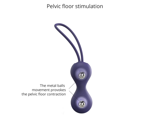 Love to Love Joia - gésagolyó duó (lila)