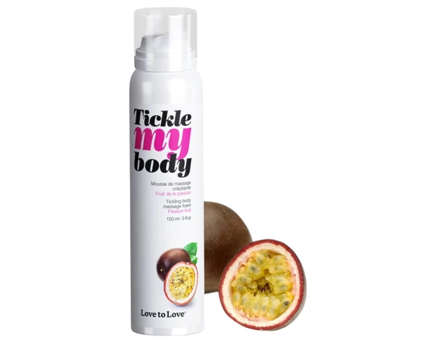 Tickle my body - masszázs hab - passion fruit (150ml)