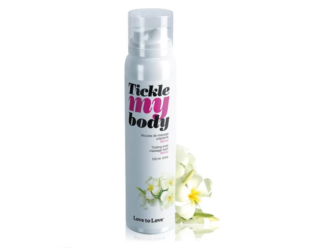 Tickle my body - masszázs hab - monoi virág (150ml)