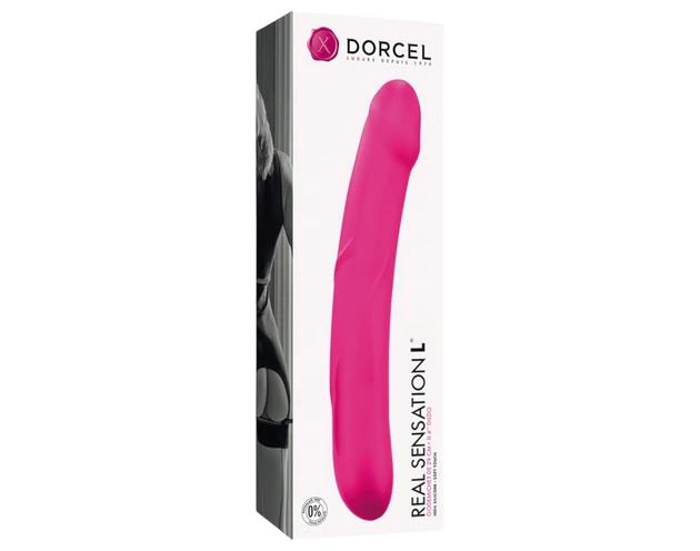 Dorcel Real Sensation L - szilikon dildó (pink)