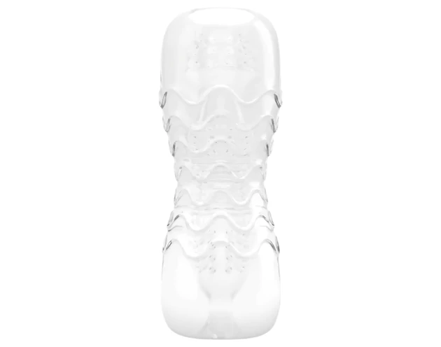 Dorcel Double Oo - férfi maszturbátor (átlátszó)