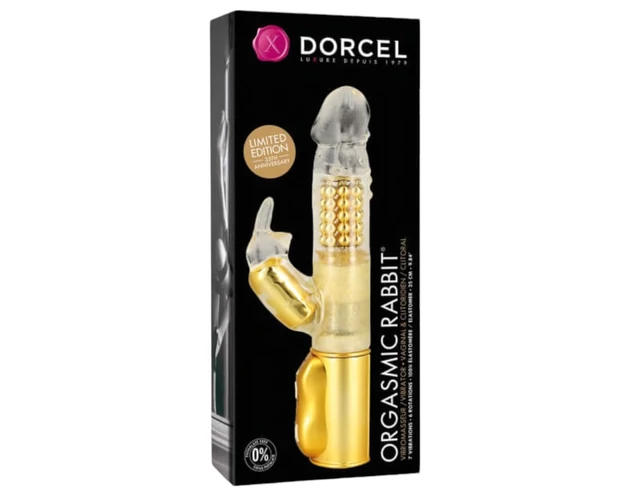 Dorcel Orgasmic Rabbit - csiklókaros vibrátor (arany)
