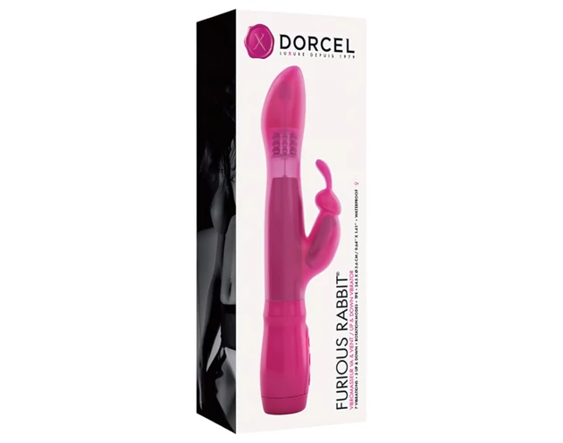 Dorcel Furious Rabbit - csiklókaros vibrátor (pink)