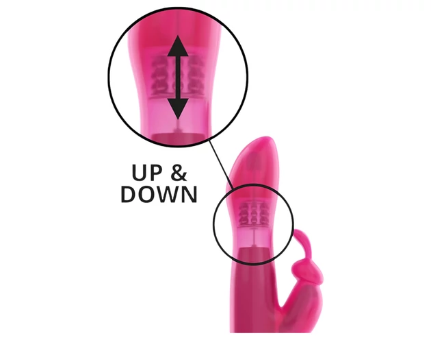 Dorcel Furious Rabbit - csiklókaros vibrátor (pink)