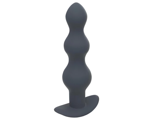Dorcel Deep Secret M - akkus, rádiós anál vibrátor (fekete)