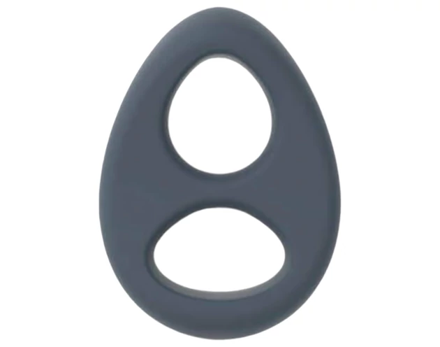 Dorcel Liquid-soft Teardrop - péniszgyűrű (szürke)