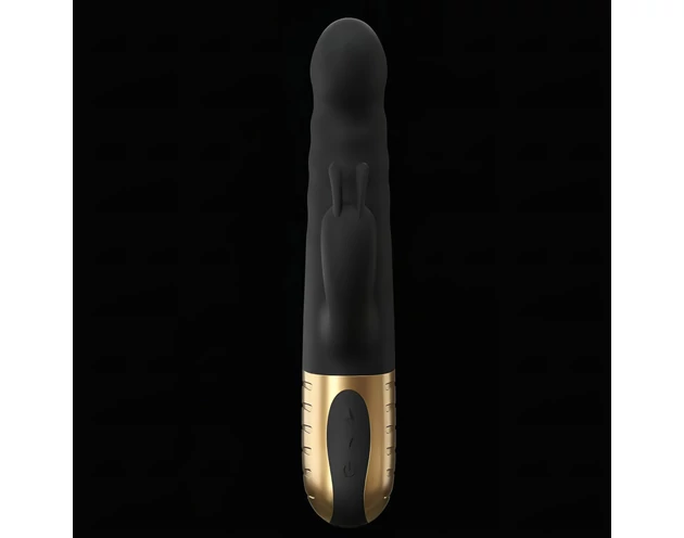 Dorcel G-stormer - akkus, lökő csiklókaros vibrátor (fekete)