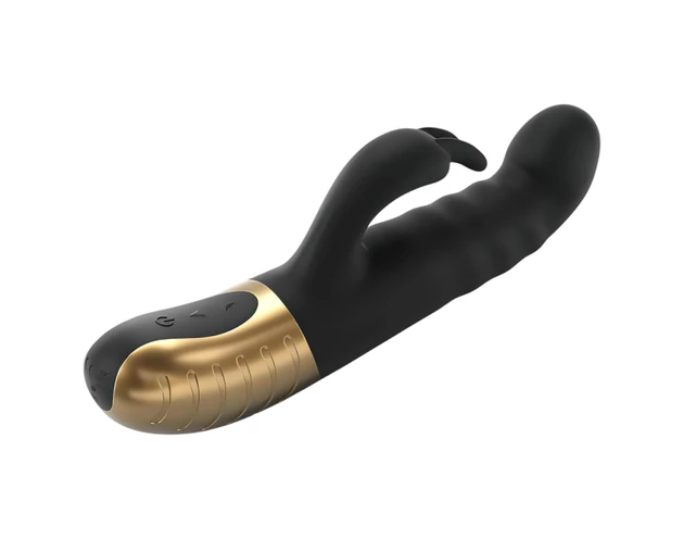 Dorcel G-stormer - akkus, lökő csiklókaros vibrátor (fekete)