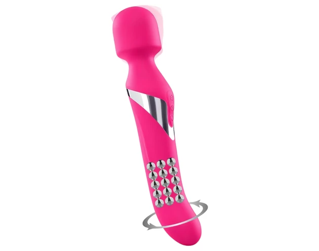 Dorcel Dual Orgasms - akkus, 2in1 masszírozó vibrátor (pink)