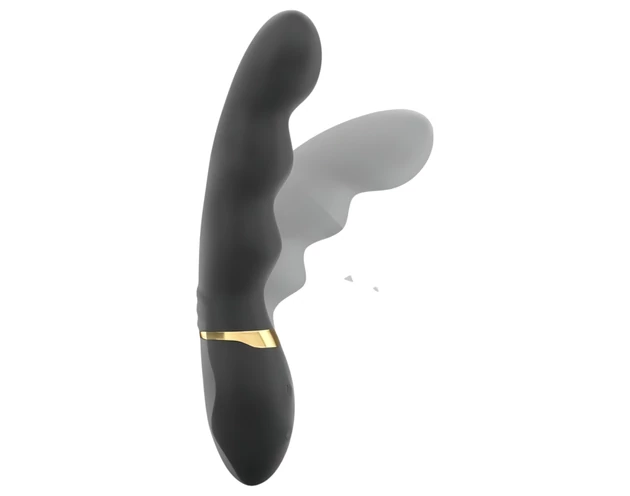 Dorcel Too Much 2.0 - akkus, 3 motoros vibrátor (fekete-arany)