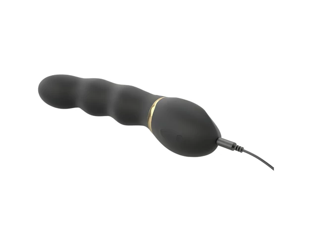 Dorcel Too Much 2.0 - akkus, 3 motoros vibrátor (fekete-arany)