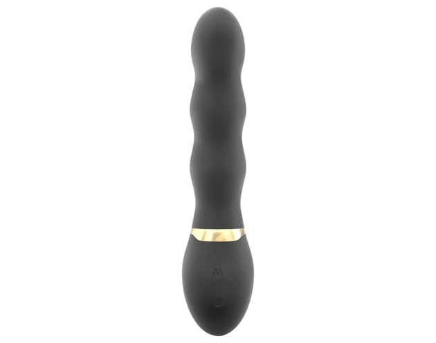 Dorcel Too Much 2.0 - akkus, 3 motoros vibrátor (fekete-arany)