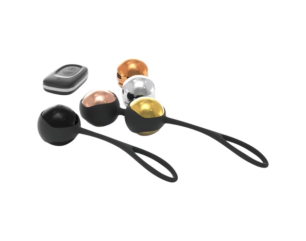Dorcel Training Balls - rádiós, variálható gésagolyó szett