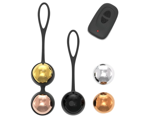 Dorcel Training Balls - rádiós, variálható gésagolyó szett