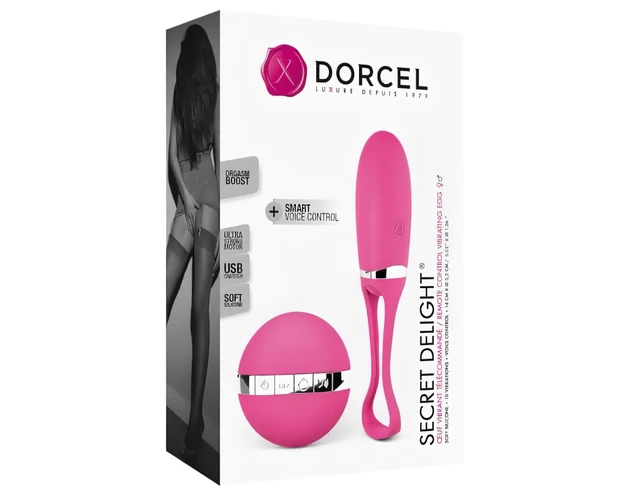 Dorcel Secret Delight - rádiós vibrotojás (pink)
