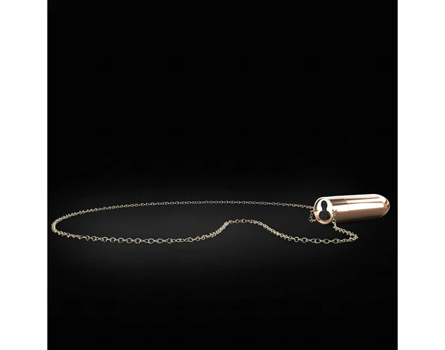 Dorcel - akkus, vízálló vibrátor nyaklánc (rosegold)