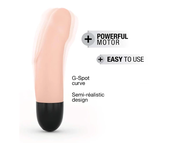 Dorcel Real Vibration S 2.0 - akkus vibrátor (natúr)