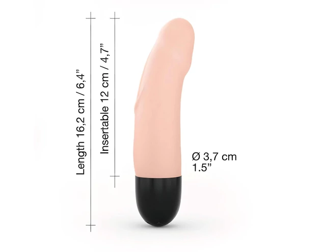Dorcel Real Vibration S 2.0 - akkus vibrátor (natúr)