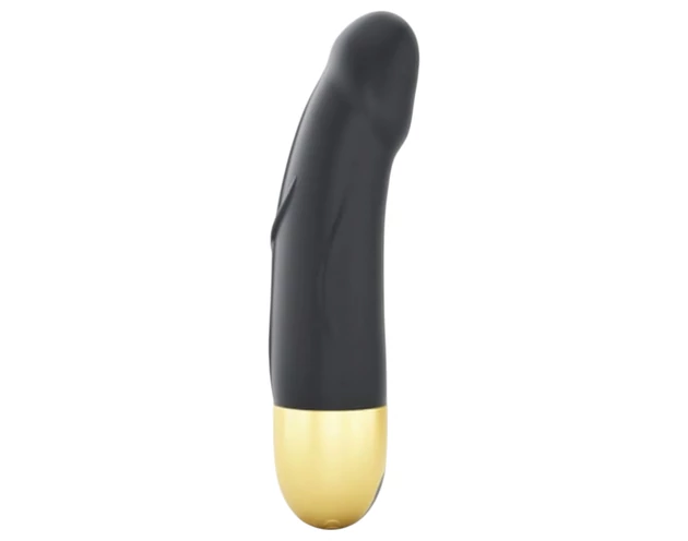 Dorcel Real Vibration S 2.0 - akkus vibrátor (fekete-arany)
