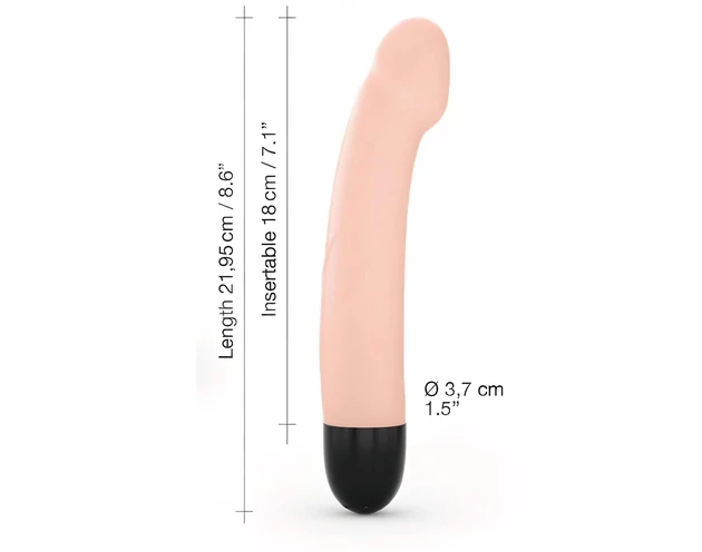 Dorcel Real Vibration M 2.0 - akkus vibrátor (natúr)