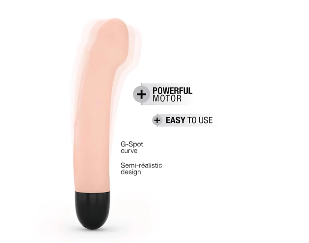 Dorcel Real Vibration M 2.0 - akkus vibrátor (natúr)