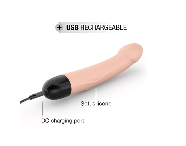 Dorcel Real Vibration M 2.0 - akkus vibrátor (natúr)