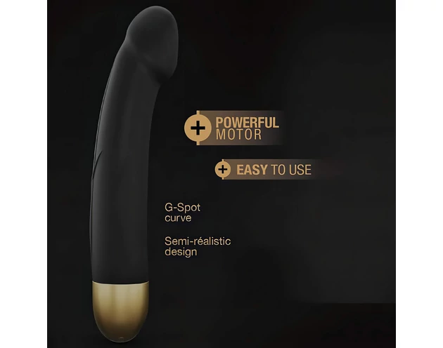 Dorcel Real Vibration M 2.0 - akkus vibrátor (fekete-arany)