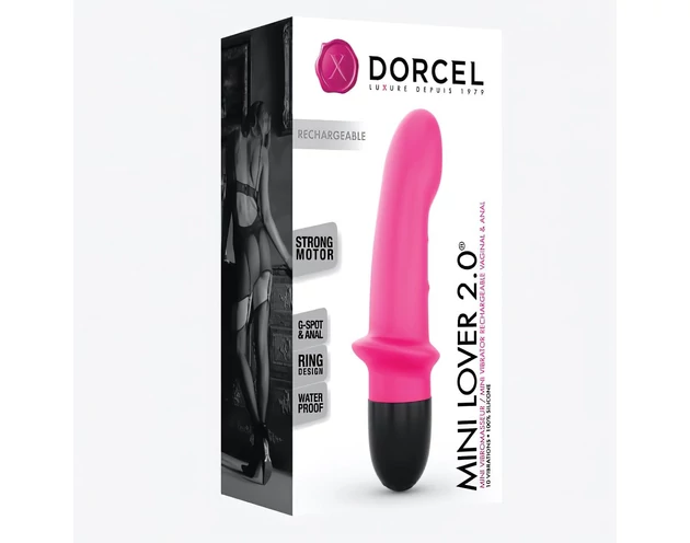 Dorcel Mini Lover 2.0 - akkus, G-pont vibrátor (pink)