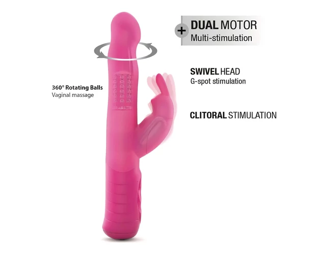 Dorcel Baby Rabbit 2.0 - akkus, csiklókaros vibrátor (pink)