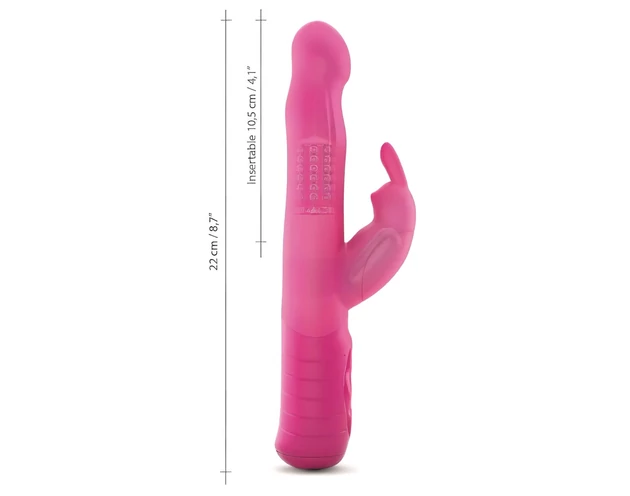 Dorcel Baby Rabbit 2.0 - akkus, csiklókaros vibrátor (pink)