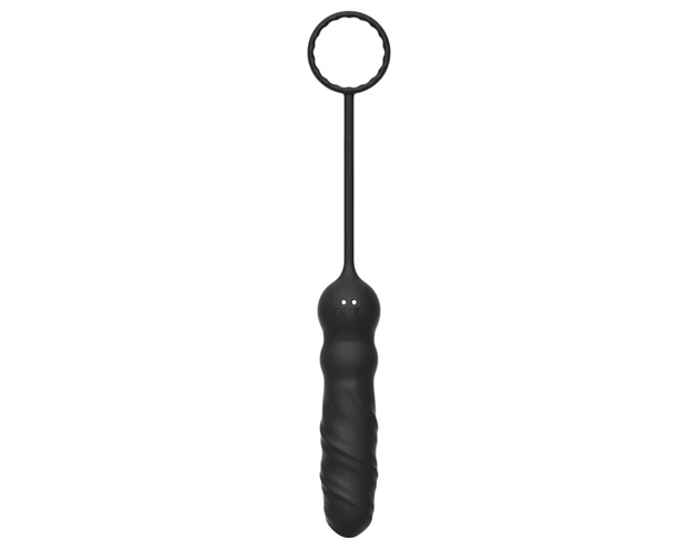 Dorcel Deep Seeker - akkus, rádiós anál vibrátor (fekete)