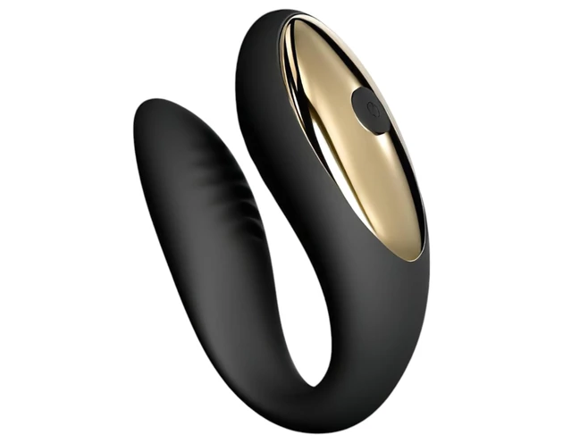 Dorcel Perfect Lover - akkus rádiós párvibrátor (fekete)