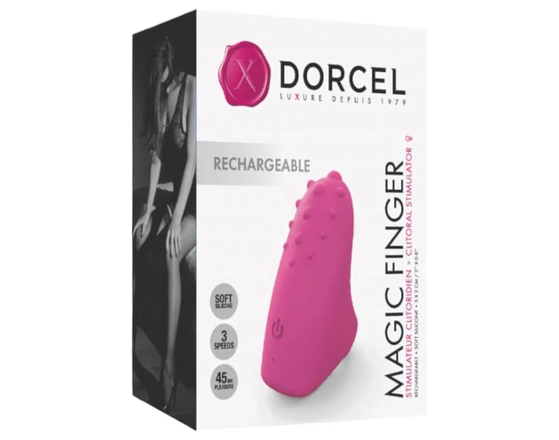 Dorcel Magic Finger - akkus, ujjvibrátor (pink)