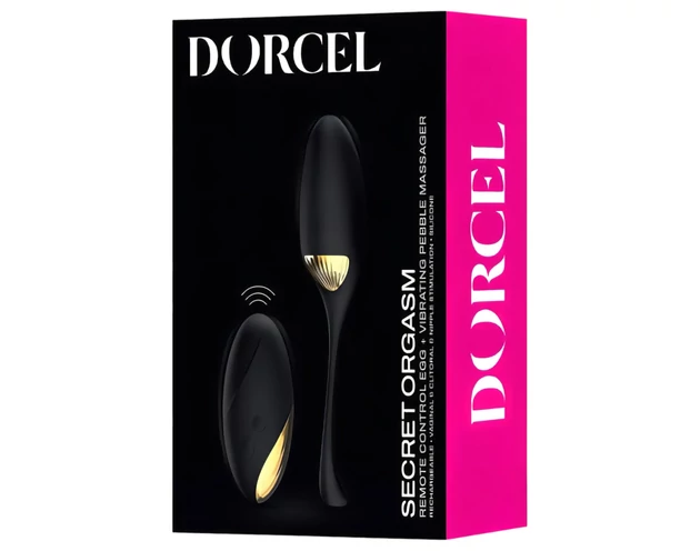 Dorcel Secret Orgasm - vibrotojás (fekete)