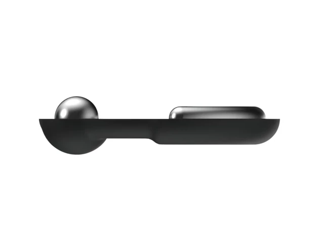 Dorcel Stronger Ring - fém betétes péniszgyűrű (fekete)