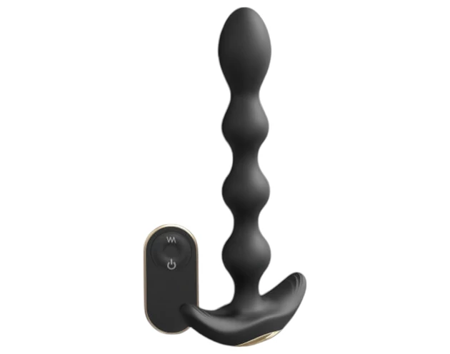 Dorcel Flexi Balls - akkus, rádiós anál vibrátor (fekete)