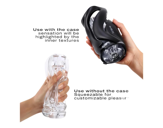 Dorcel Deep Blow - manuális szívó maszturbátor tokban