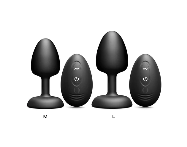 Dorcel - golyós, távirányítós anál vibrátor M - (fekete)