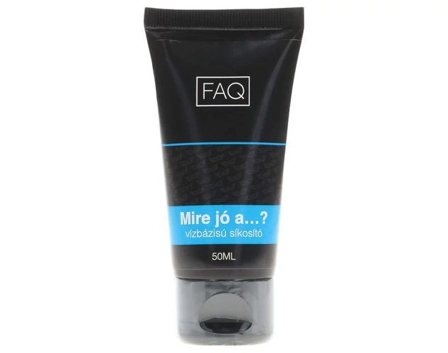 FAQ - Mire jó a…? vízbázisú síkosító (50ml)