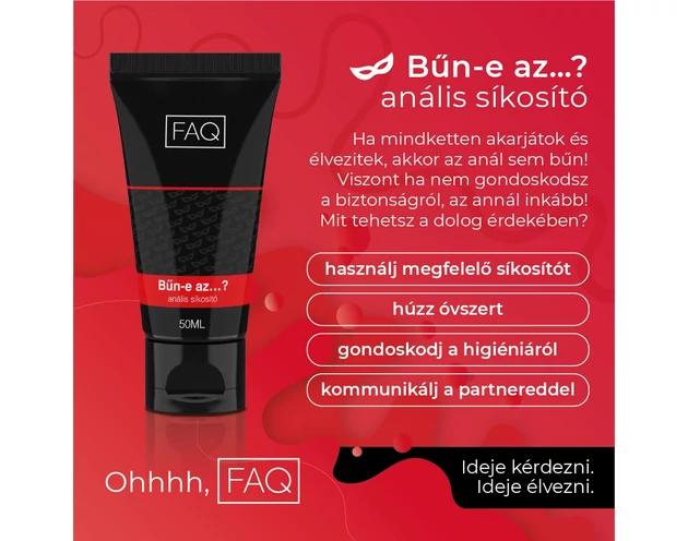 FAQ - Bűn-e az…? anál síkosító (50ml)