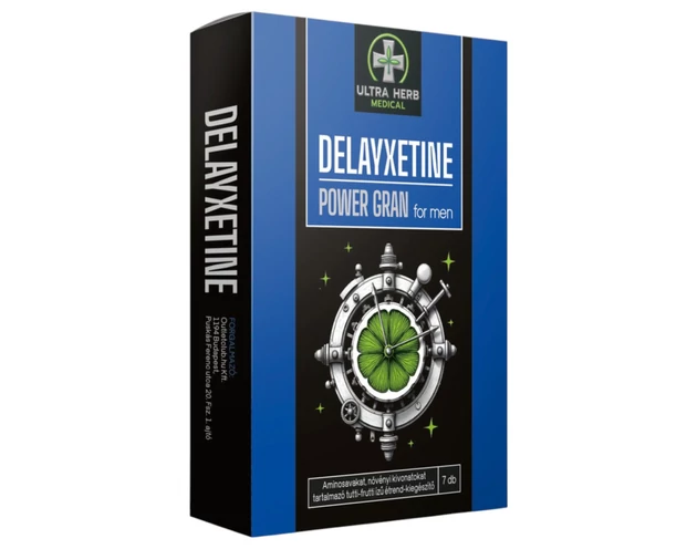 Delayxetine - étrend kiegészítő zselé férfiaknak (7 tasak)