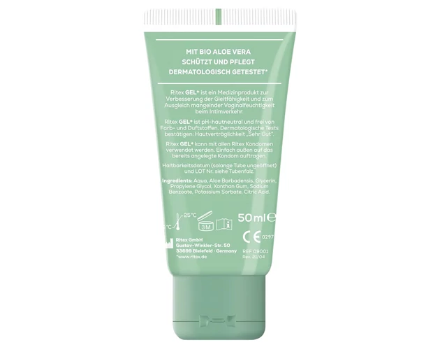 RITEX Gel + aloe vera - síkosító (50ml)