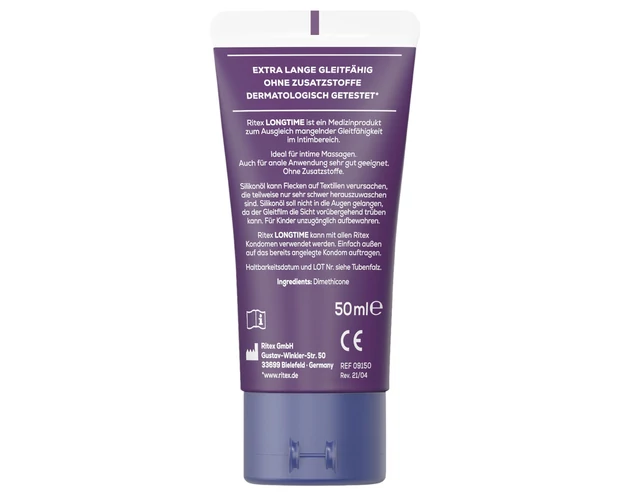 RITEX Longtime - hosszantartó síkosító (50ml)