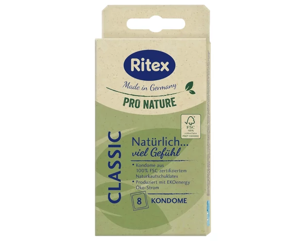 RITEX Pro Nature Classic - óvszer (8db)