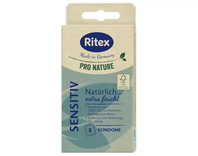 RITEX Pro Nature Sensitive - óvszer (8db)