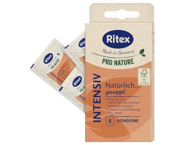 RITEX Pro Nature Intensive - óvszer (8db)